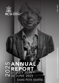 Cover of the Faculty of Nursing and Midwifery Annual Report 2024-25
