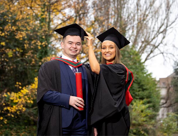 RCSI physiotherapy students graduating