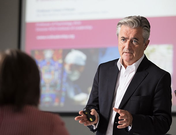 Ciaran O Boyle teaching