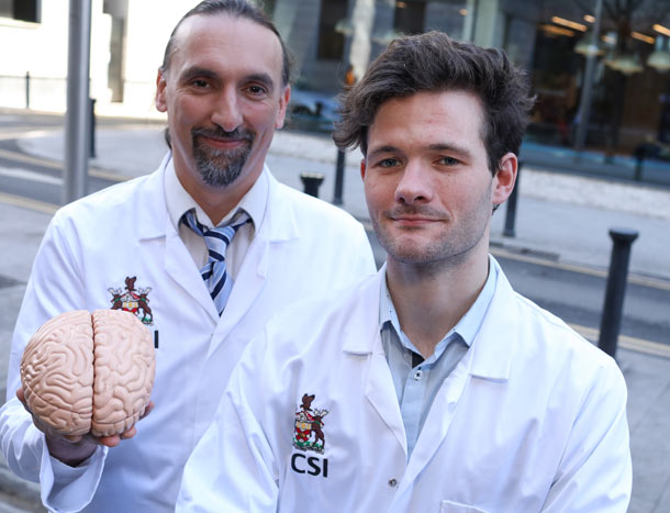 RCSI researcher and postgraduate student