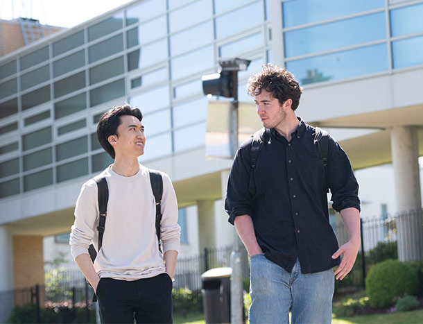 Students outside Beaumont