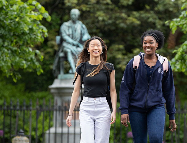Students outside RCSI