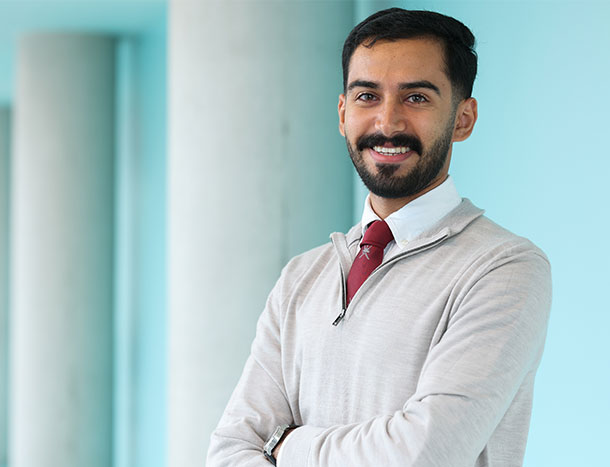Headshot of Ayman Nasser Alhasbi, Medicine student at RCSI.