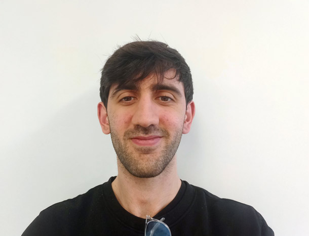 Headshot of Daniele Giampietro.