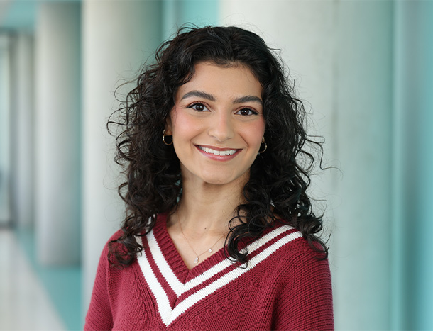 Headshot of Jumana Ihsan, RCSI GEM student. 