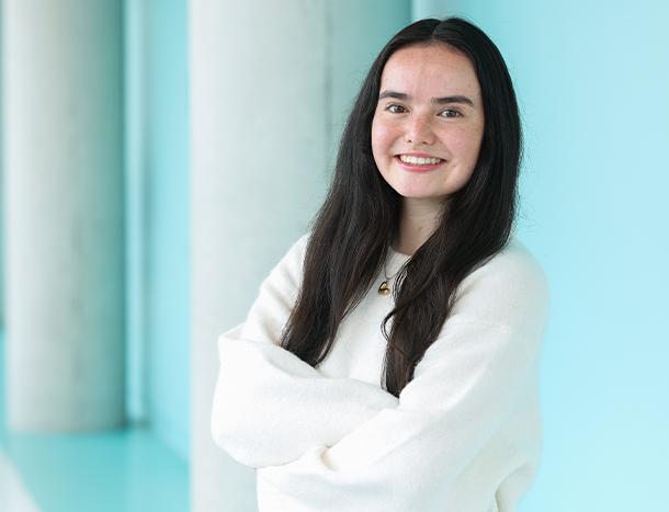 Headshot of Michelle Byrne, RCSI Phamacy student.