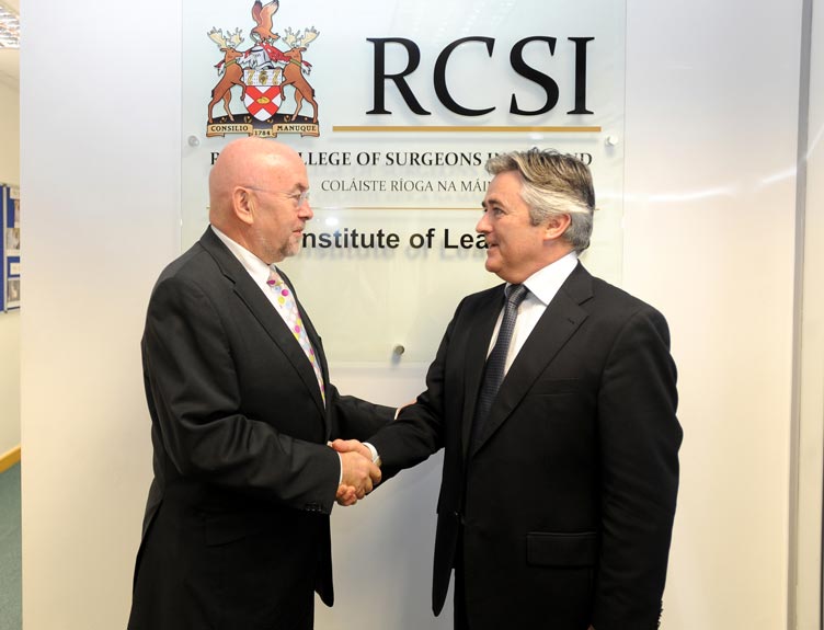 Minister for Education visits RCSI Institute of Leadership Minister for Education visits RCSI Institute of Leadership