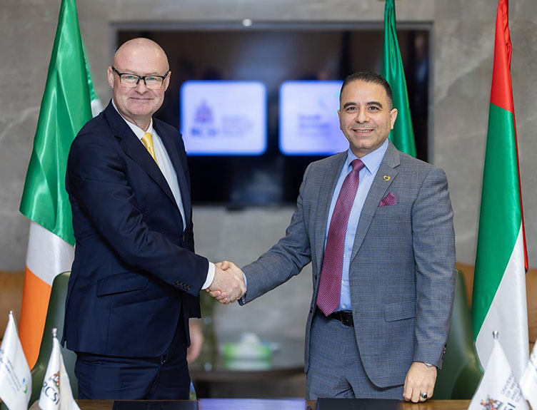 Justin Ralph, Chief Technology Officer, RCSI and Dr Ahmed Eissa, CEO of Saudi German Health Justin Ralph, Chief Technology Officer, RCSI and Dr Ahmed Eissa, CEO of Saudi German Health