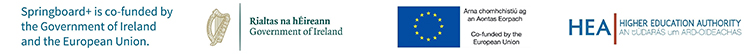 Springboard funding logos.