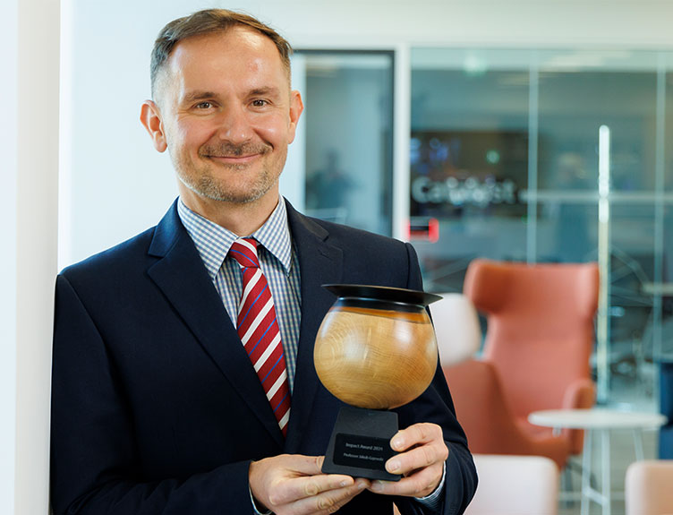 Jakub Gajewski named researcher of the year Jakub Gajewski named researcher of the year