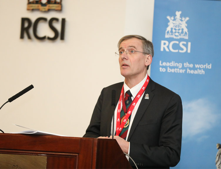 Mr Kenneth Mealy speaking at Charter Day 2019 Mr Kenneth Mealy speaking at Charter Day 2019