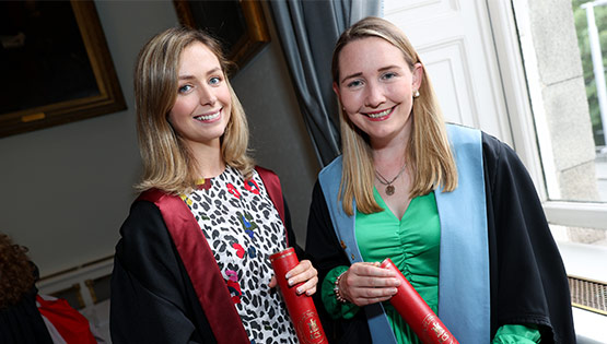 RCSI Member and Fellow pictured at conferring