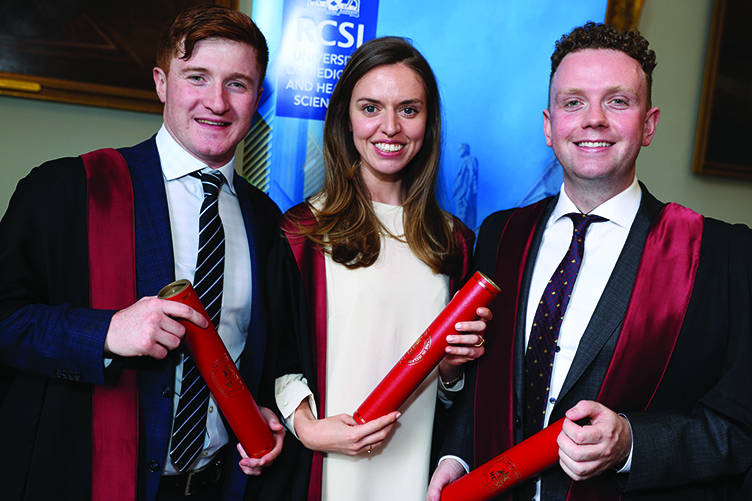 Members of RCSI pictured at a conferring